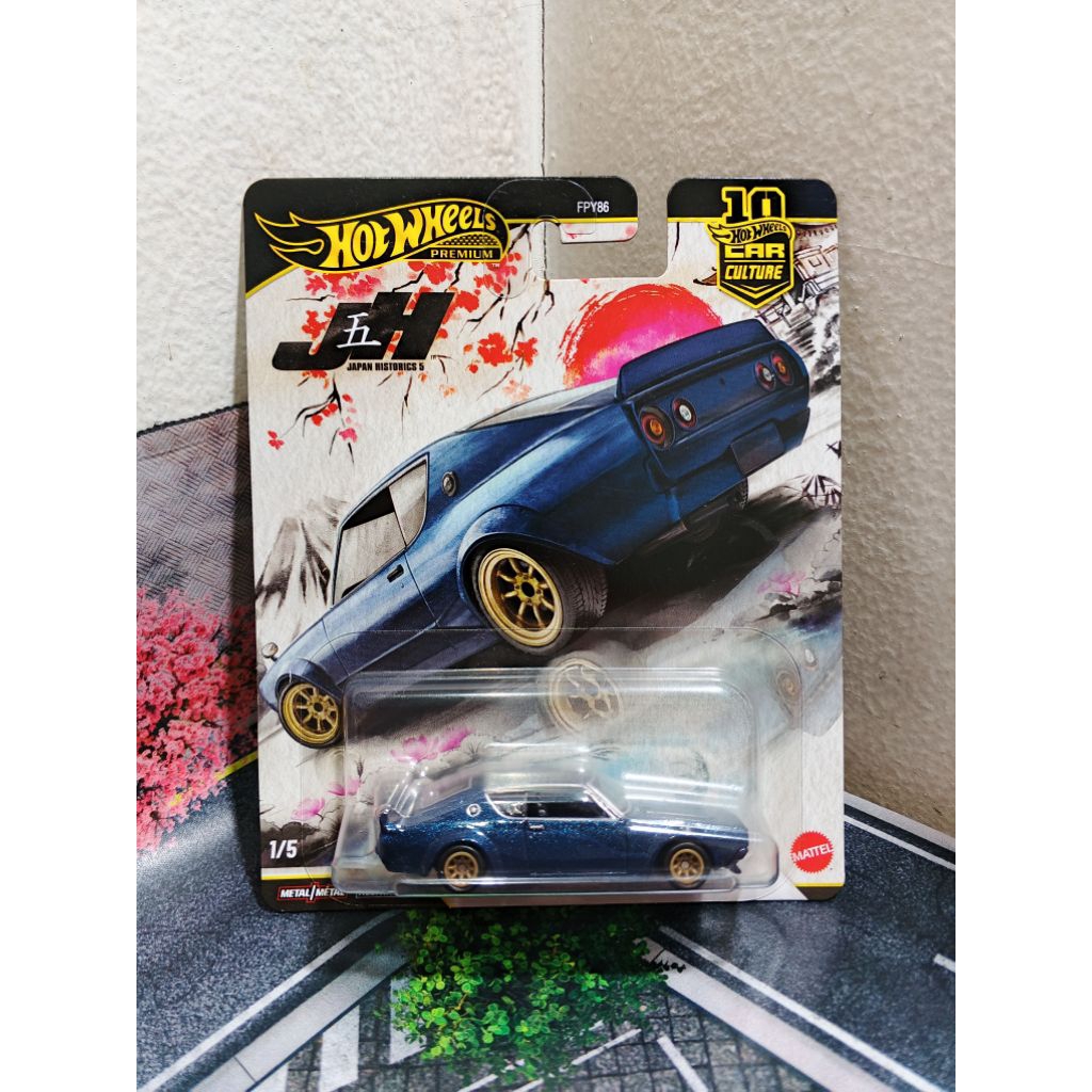 Hotwheels Premium Japan Historics 5 LBWK Kenmeri Nissan Skyline 2000 GTR