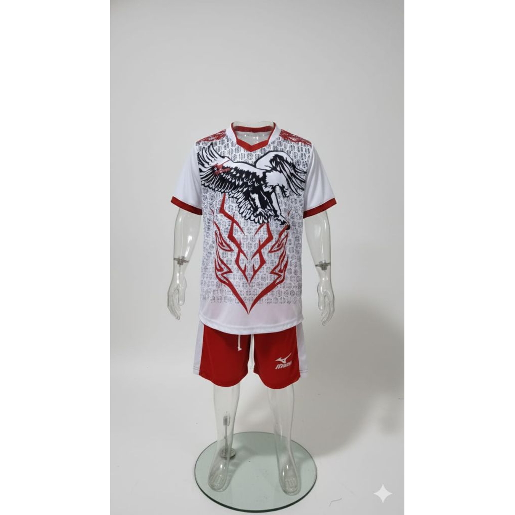 jersy anak anak 6-14 tahun baju futsal voli badminton