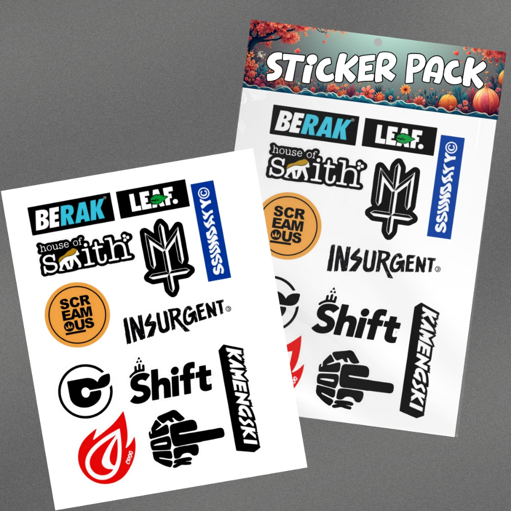 Sticker Pack Indie & Lokal Brand Vol.1 (6pcs)