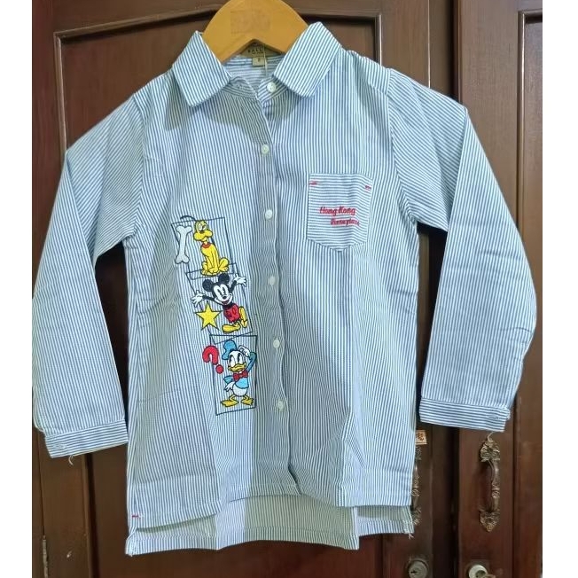 Kemeja Anak unisex[FLASH SALE]Ballet de paris*Kemeja Mickey Mouse*harga cuci gudang