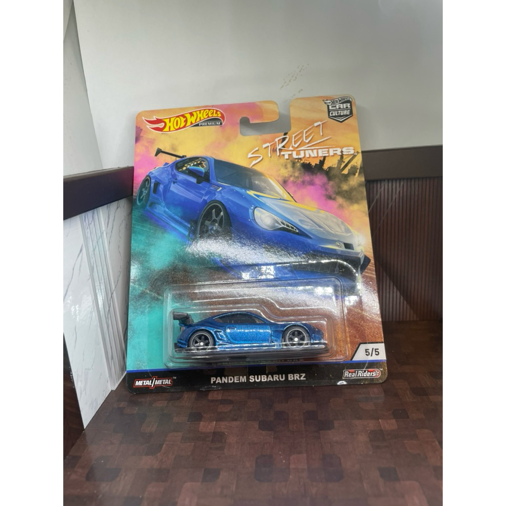 HOTWHEELS PANDEM SUBARU BRZ STREET TUNERS INTER CARD - FREE PROTECTOR