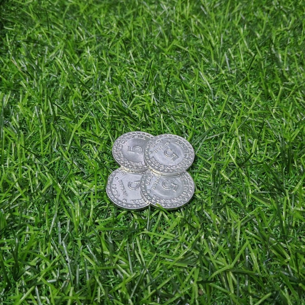 souvenir koin 5 rupiah tahun 1979