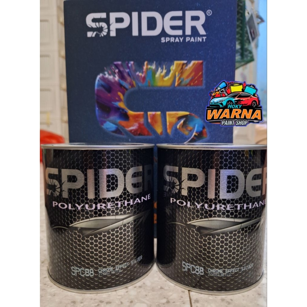 Cat Pu Silver chrome Spider spc88