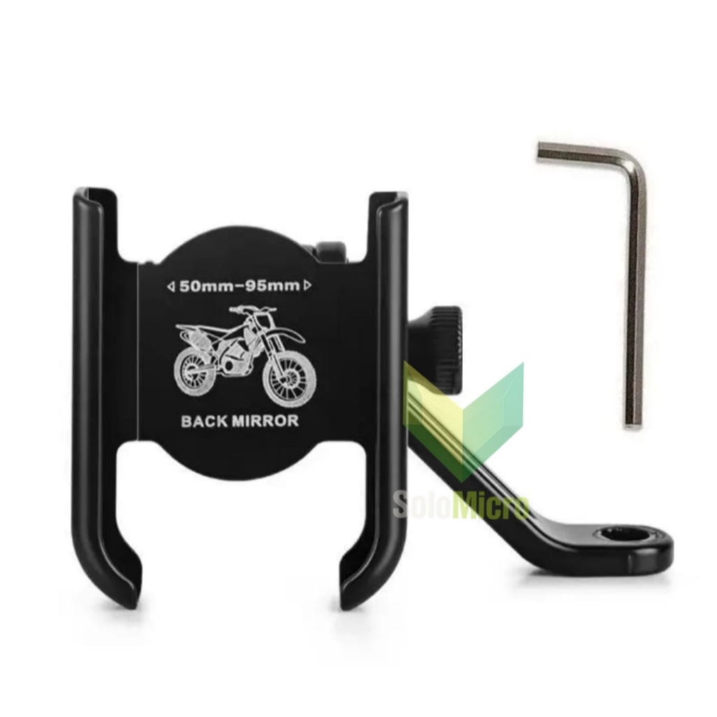 HOLDER Motor Kaca Spion Bahan Besi Metal Universal Holder Spion 03-H2