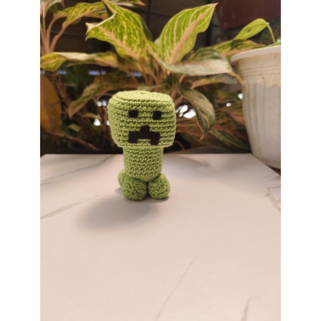 Crochet Doll "Creeper"-Amigurumi Creeper