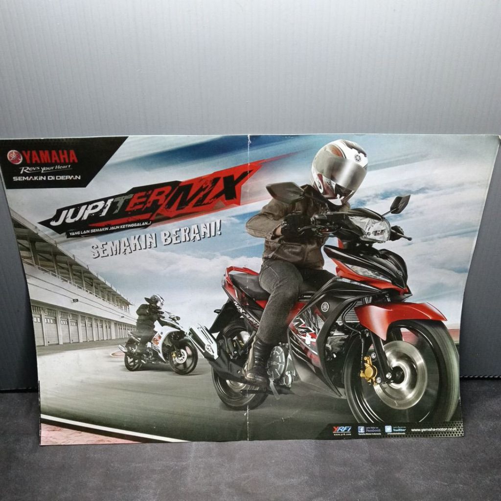 poster brosur leaflet Yamaha Jupiter mx
