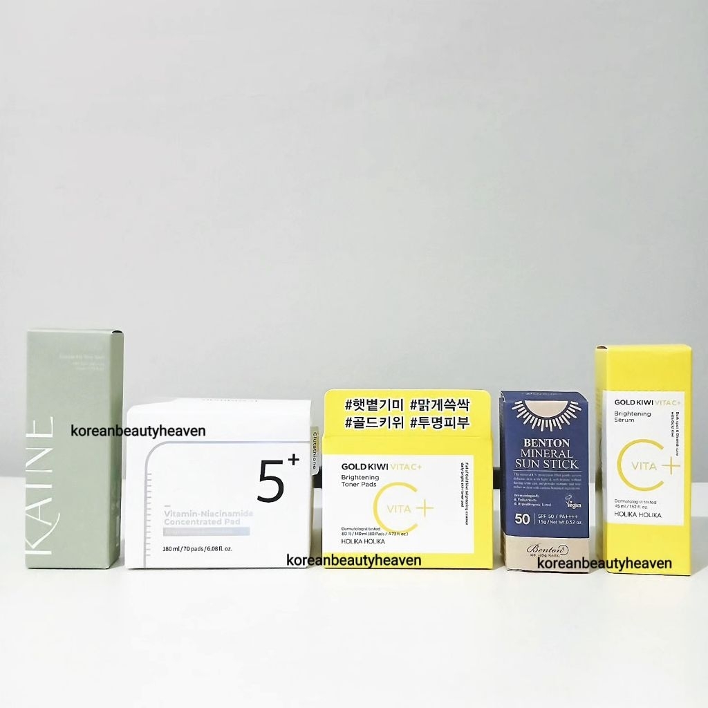 [NEW Clearance/Near E.D] KAINE, Numbuzin, Benton, Holika Holika (Toner Pads, Serum, Sunscreen) Skinc