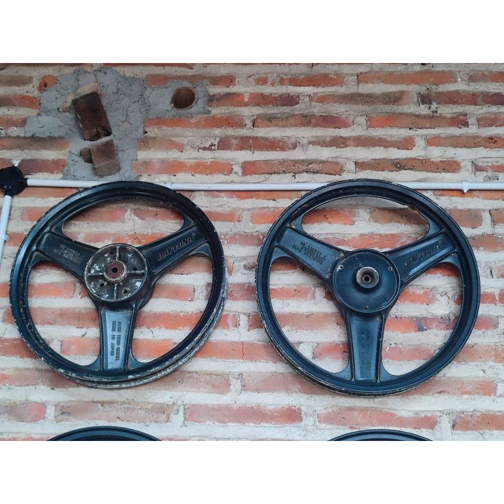 velg daytona kampas depan belakang pnp yamaha foz fiz vega r old