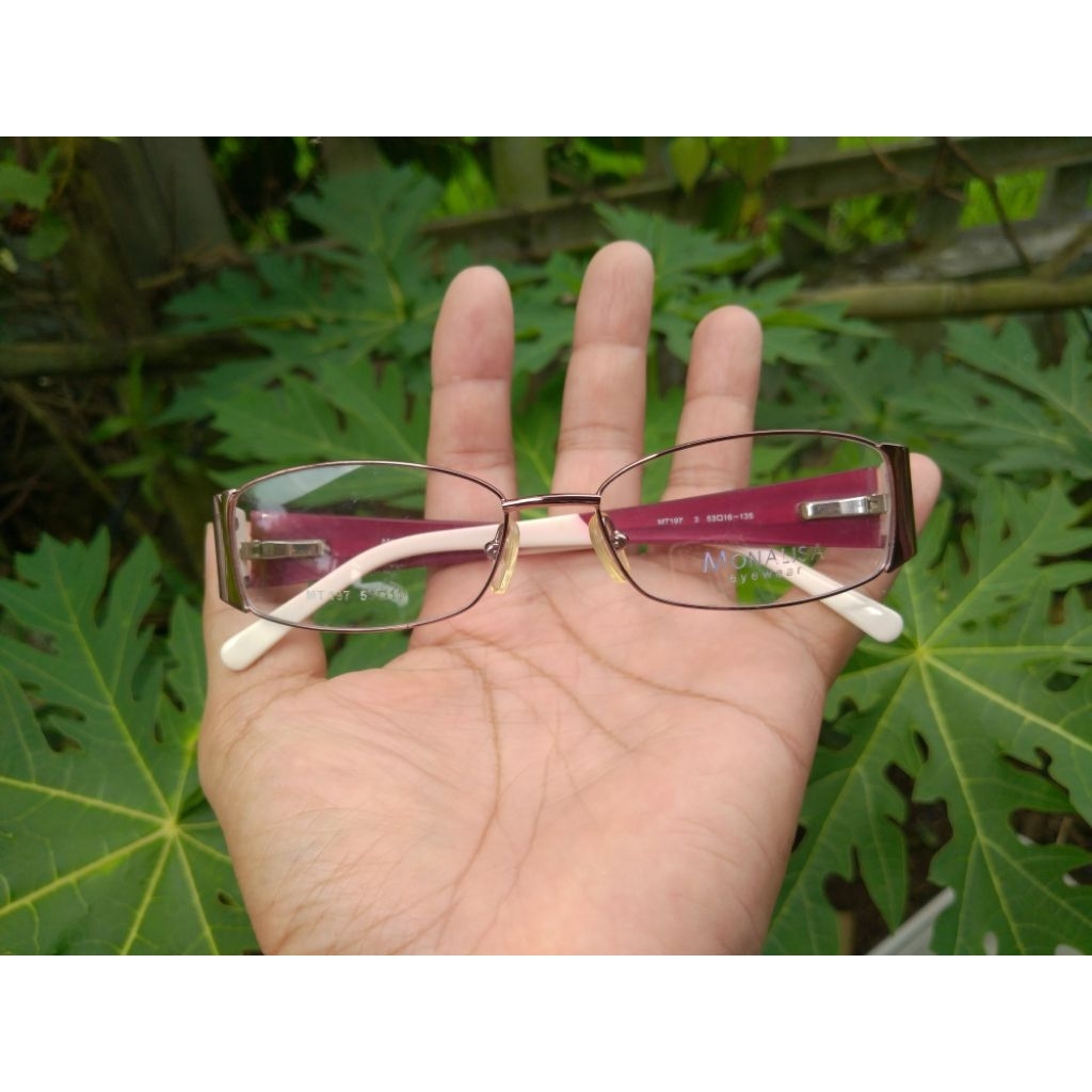 Kacamata Frame Wanita Monalisa MT197 Original Klasik Model