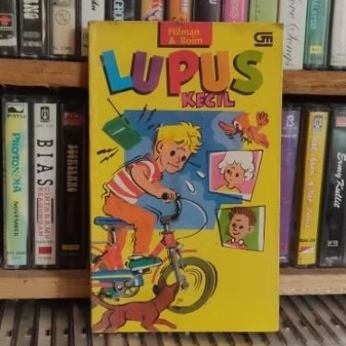 buku novel HILMAN & BOIM / LUPUS KECIL/ LUPUS KECIL