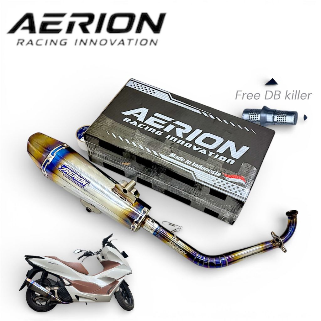KNALPOT PCX 160 KNALPOT RACING PCX 160 ORIGINAL AERION EXHAUST