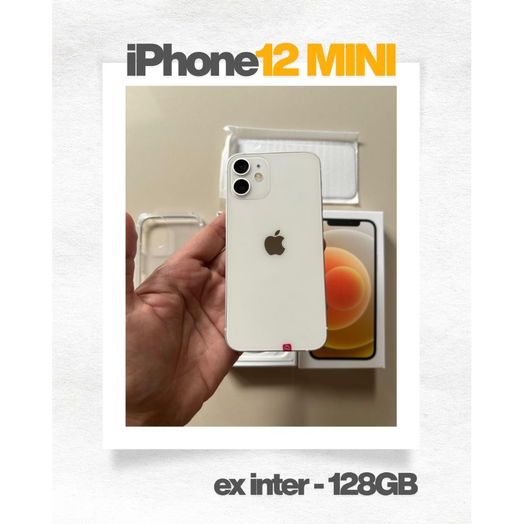 iphone 12 Mini 128GB Second Inter Fullset Original