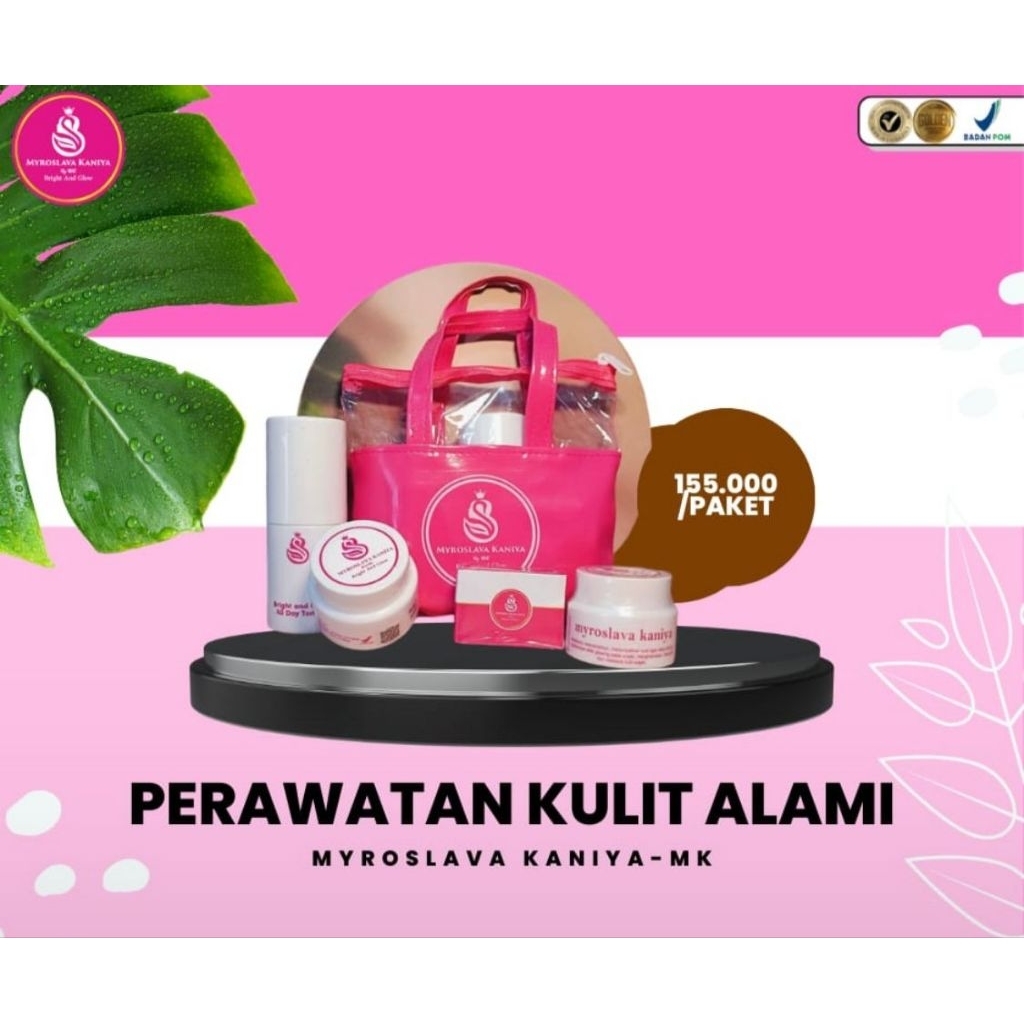 1 Paket MK glow skincare BPOM