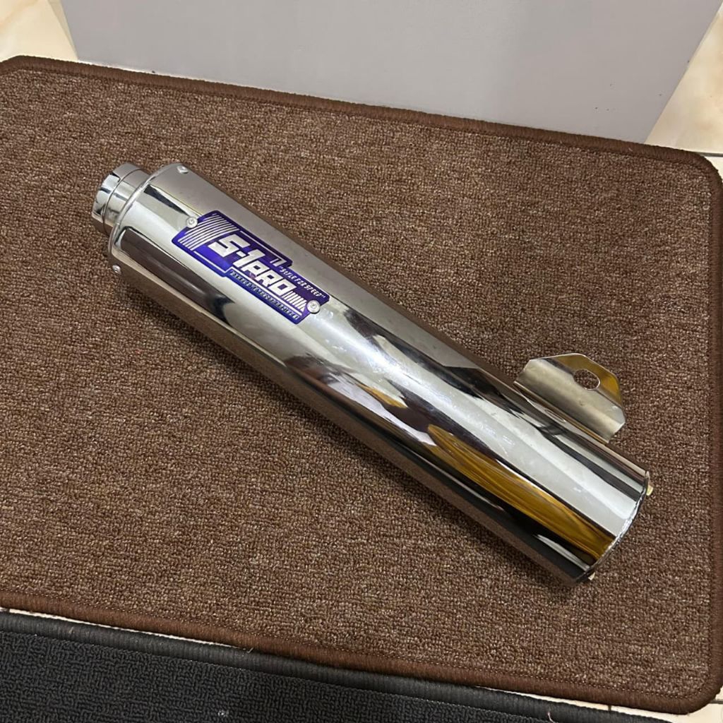 Knalpot Bobokan SUPRA X 125  S-1PRO PNP Leher Ori