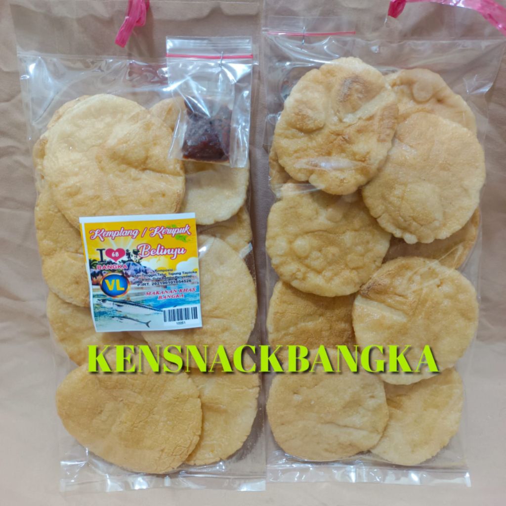 kemplang panggang bangka asli 100% 1bungkus