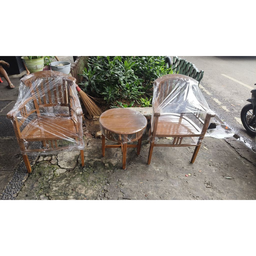 KURSI TERAS BETAWI JATI JEPARA