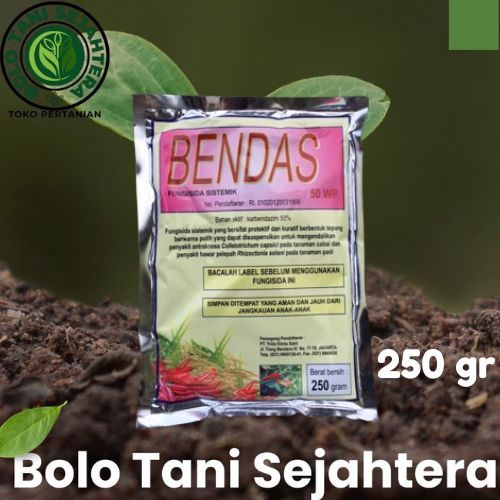 FUNGISIDA BENDAS 250gr SISTEMIK karbendazim 50%