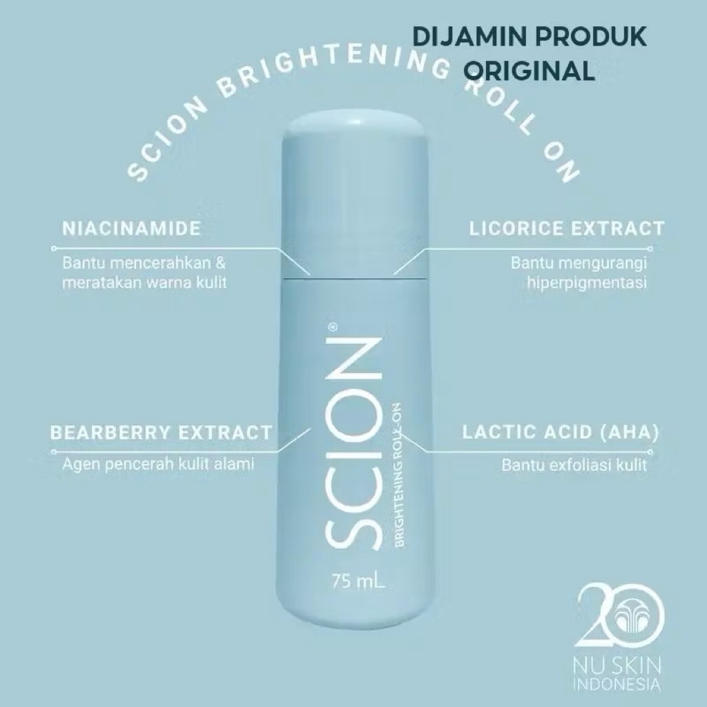 Nu Skin Scion Roll On New Packaging