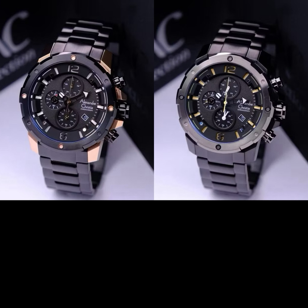 Jam Tangan Pria Alexandre Christie 6410 AC6410 6410MC (ORIGINAL)