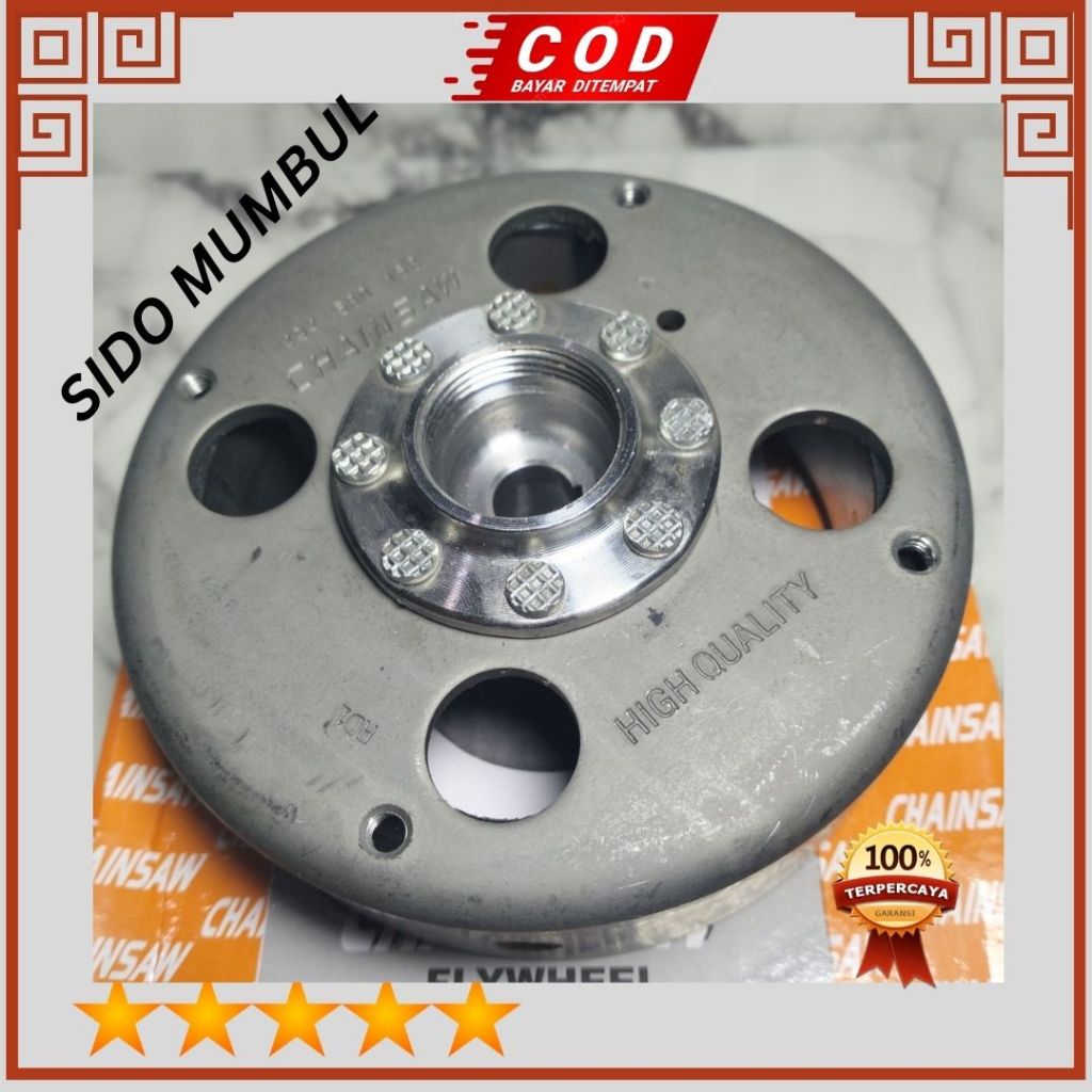 Flywheel Magnet Chainsaw MS070 4 Lubang chainsaw Original 4 Lubang Magnet 070