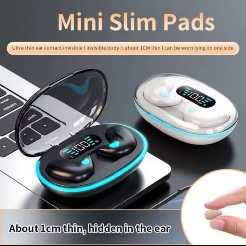 TWS Headset bluetooth wireless X55 sleep earphone digital display