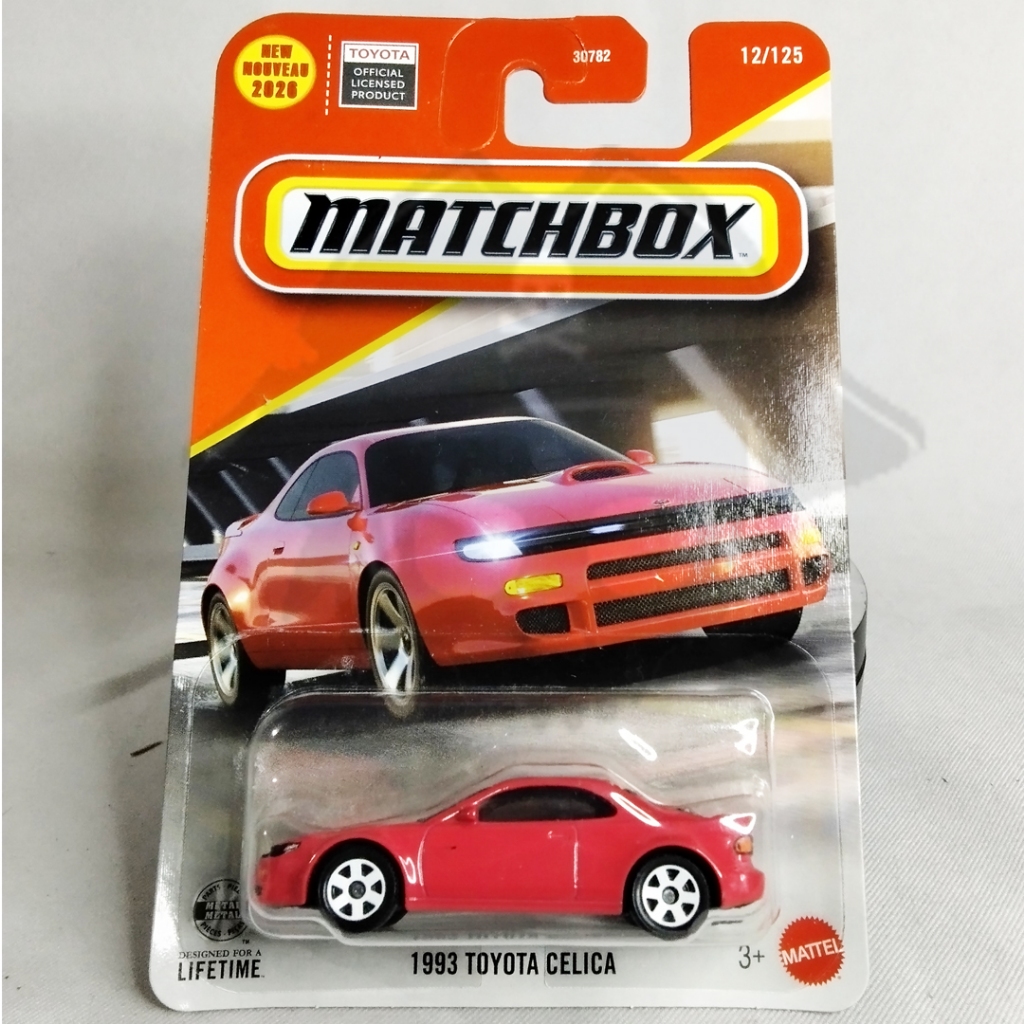 DIECAST MATCHBOX REAL CARS 1993 TOYOTA CELICA, MATCHBOX TOYOTA CELICA
