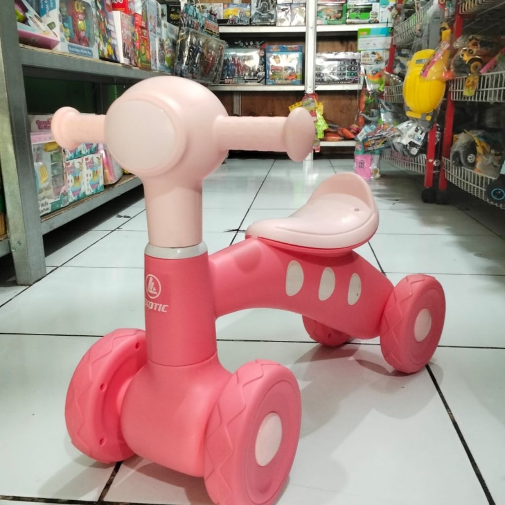 *Mainan Anak ICJ Toys Sepeda Roda 4 Dorong Exotic | MK 160