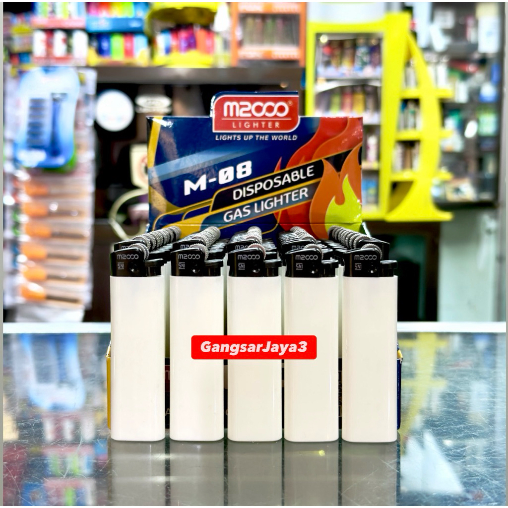 korek m2000 putih mirip cricket 50pcs
