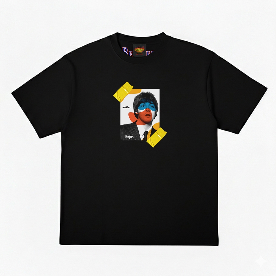 Kaos Musik Distro Band The Beatles Paul Mc Cartney