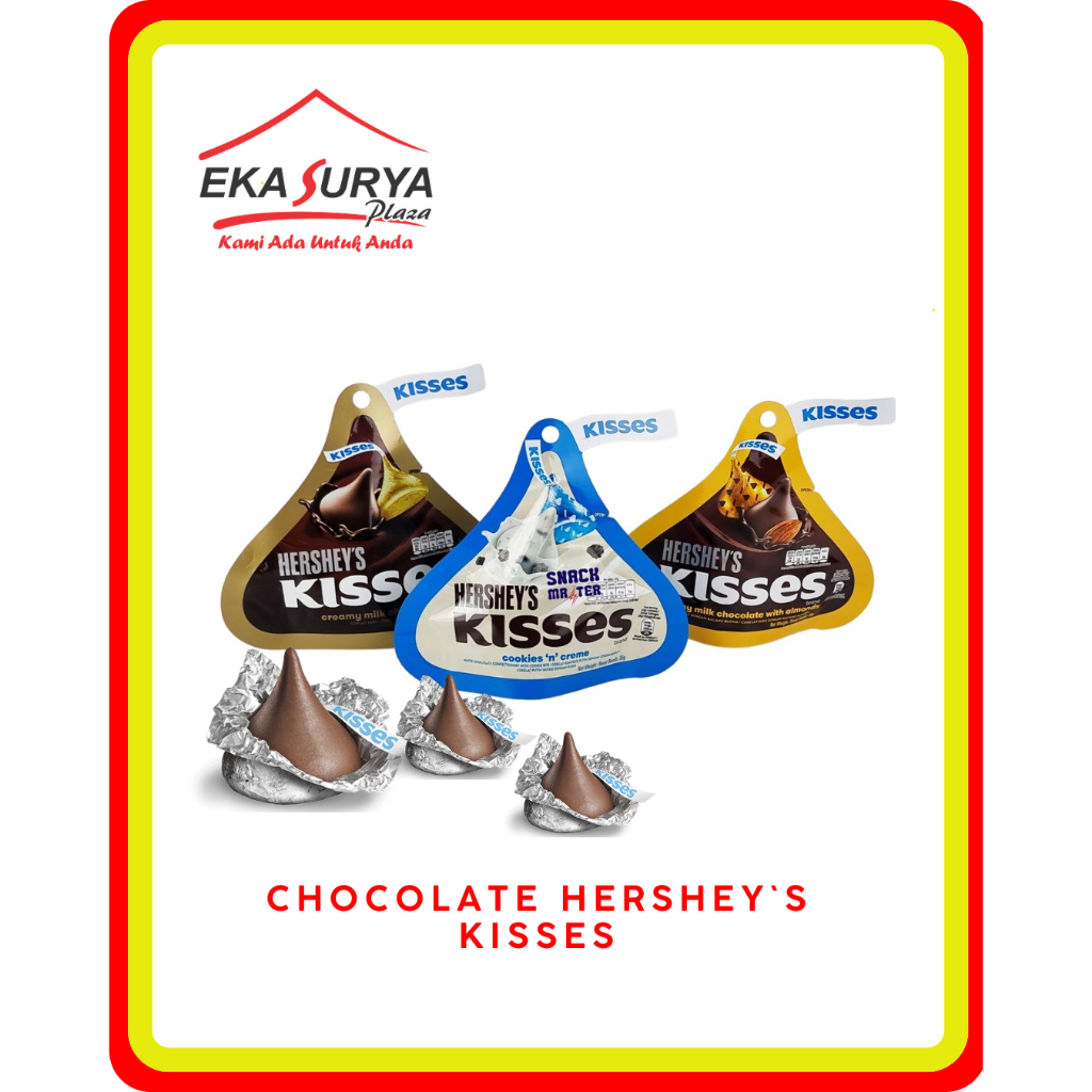 Hershey's Kisses Chocolate 36g - Cokelat Hershey Kisses All Variant