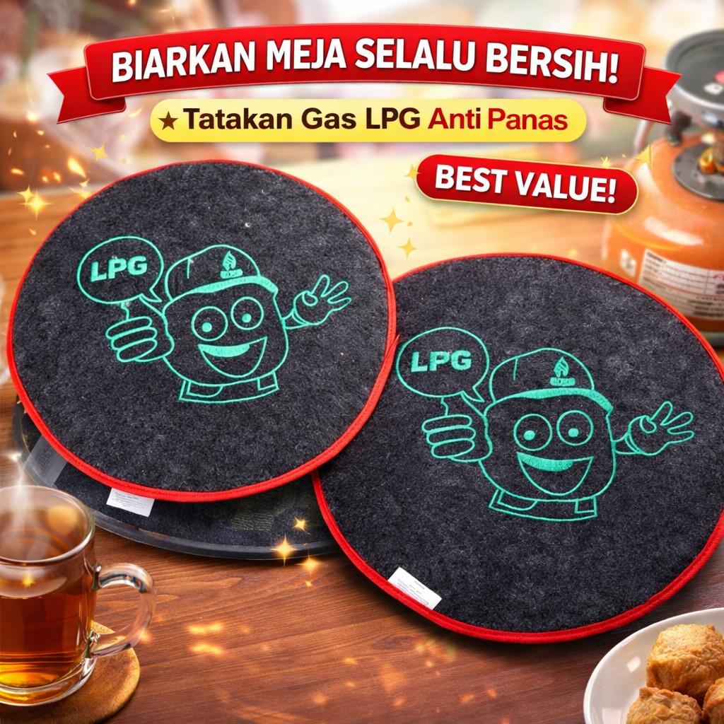Alas Tabung Gas Elpiji 3 Kg / Tatakan Tabung Gas Elpiji 3 Kg Minimalis Menarik & Tahan lama
