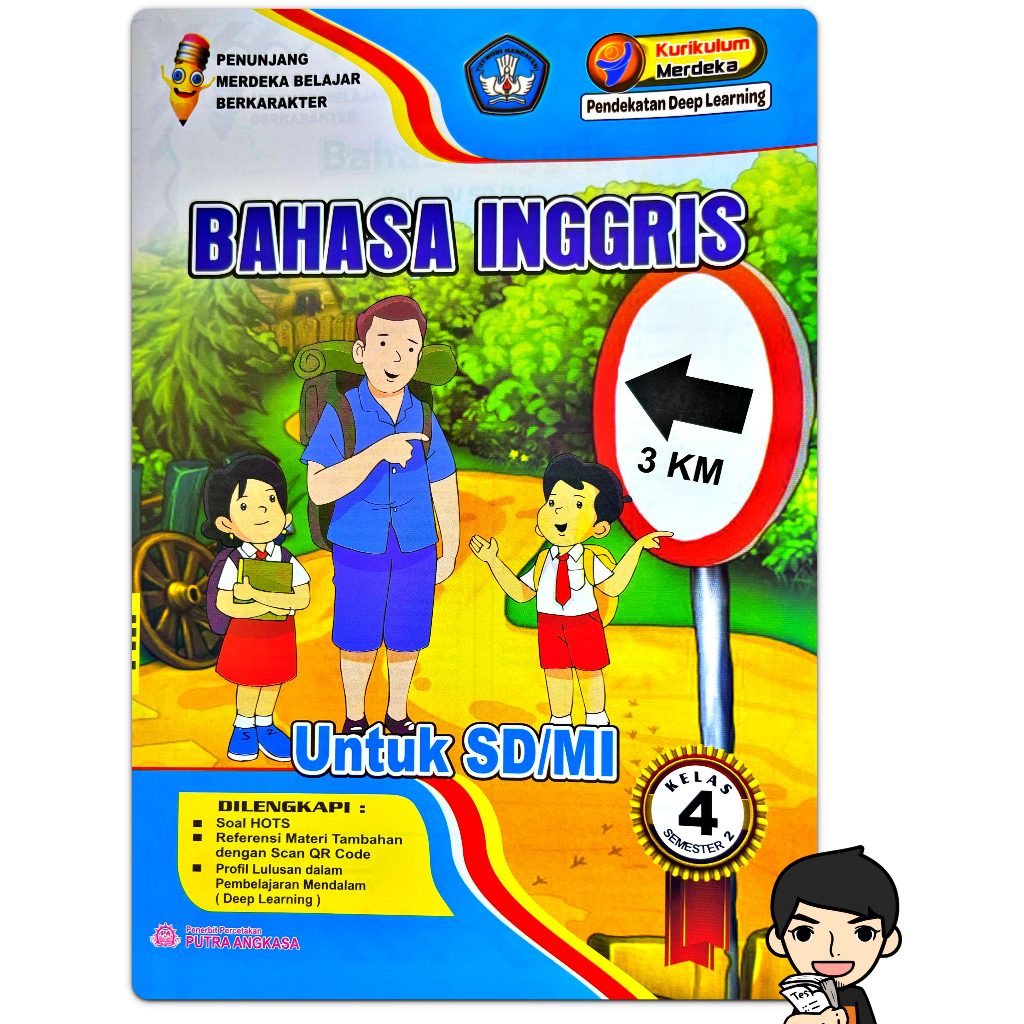 BUKU LKS BAHASA INGGRIS SD KELAS 4 SEMESTER 2 2025-2026 KURIKULUM MERDEKA Deep Learning KURMER | PUT