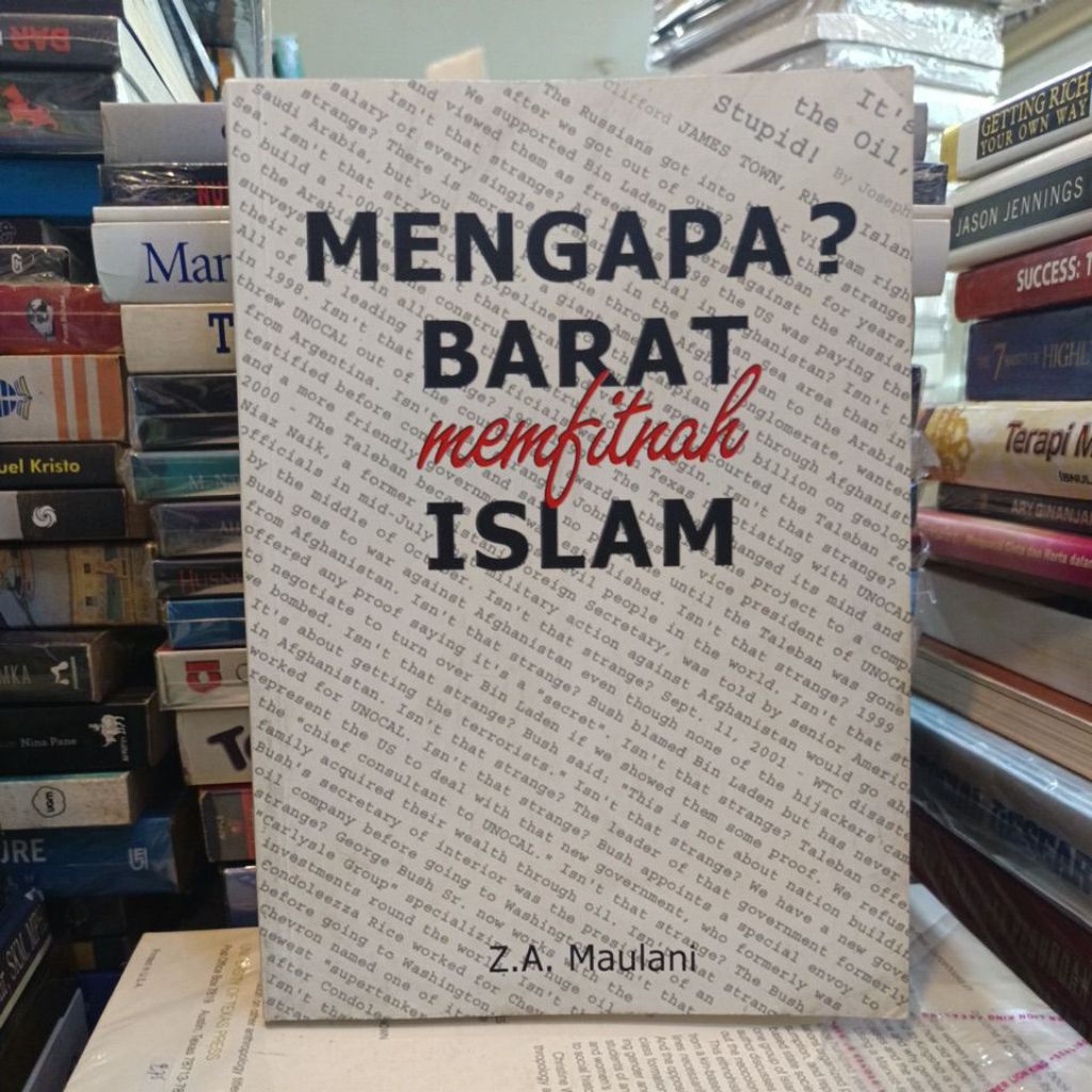 buku original mengapa barat memfitnah Islam