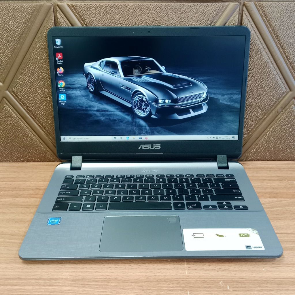 LAPTOP SECOND JAMINAN GARANSI TOKO ASUS A407M INTEL N4000 INTEL UHD GRAPHICS RAM 4GB DDR4 SSD 128GB 