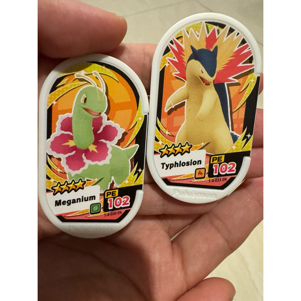 Mezasatar meganium& typhlosion (bunding)