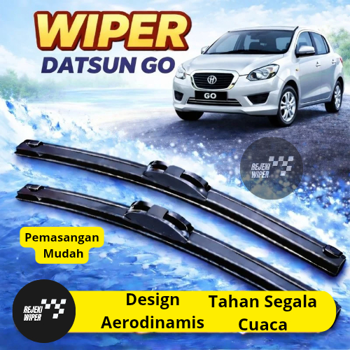 Wiper Frameless Datsun Go Wiper 1 Set  Datsun Go
