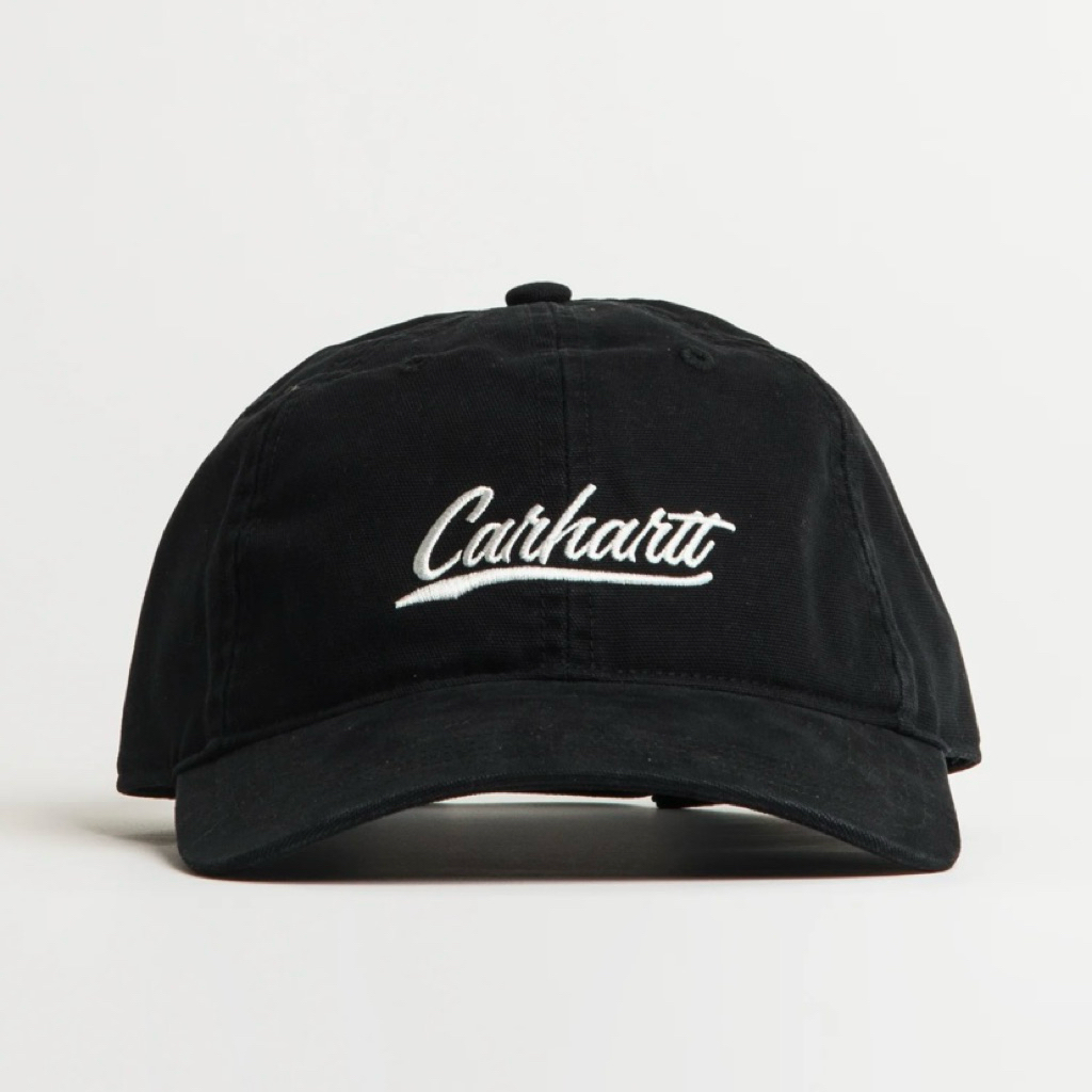 Carhartt Canvas Script Graphic Cap Black (BNWT)