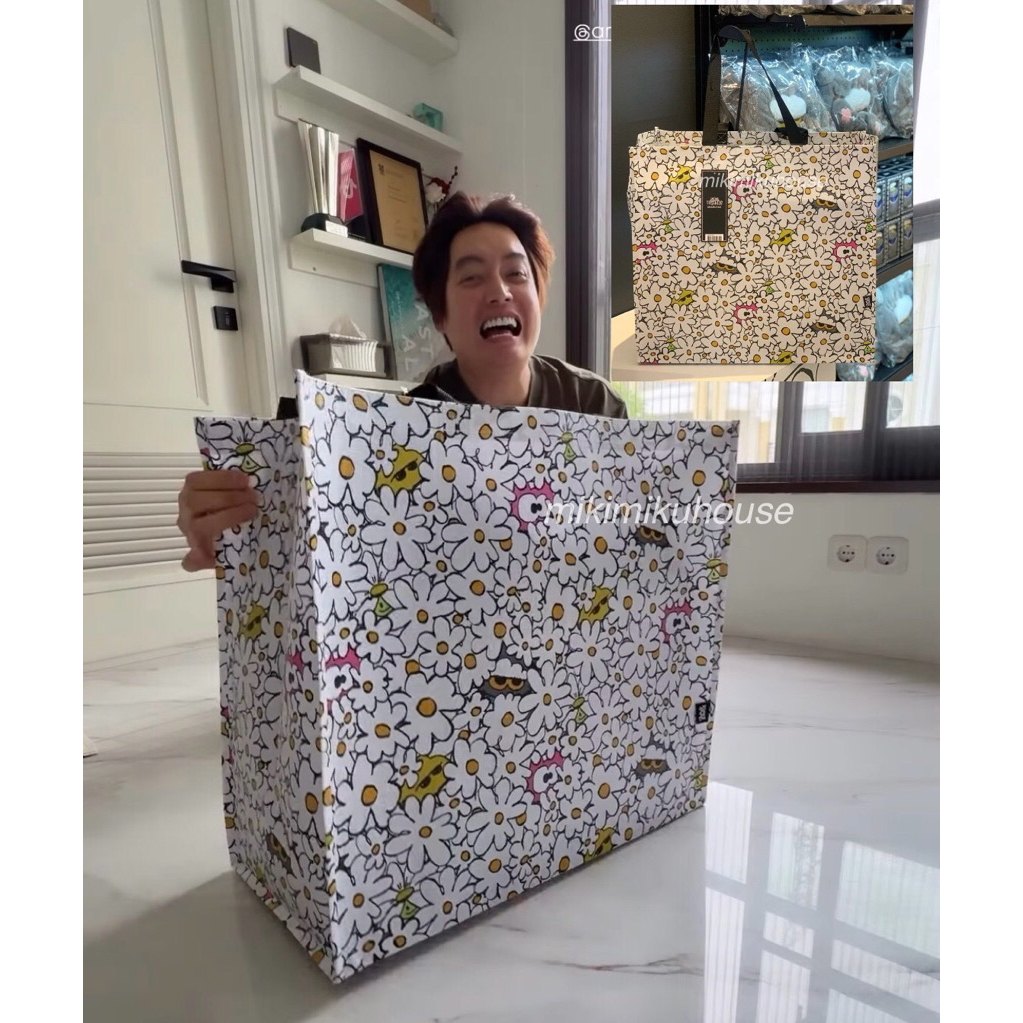 READY GDRAGON ZOA REUSABLE BAG OFFICIAL MERCHANDISE ZO&FRIENDS A&NE PLUSH KEYRING DOLL BONEKA PLUSHI