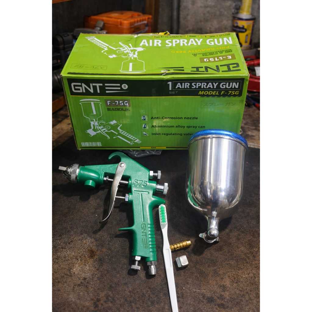 Spray Gun (F-75G) GNT Tabung Atas