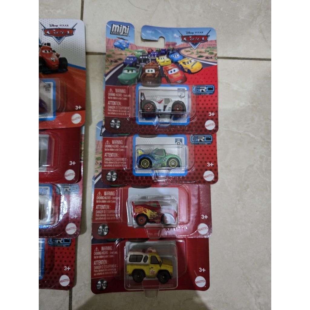 Mattel Disney Mini Racers Cars