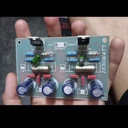 Power amplifier Gainclone TDA 2050 stereo hifi Kualitas Premium Terbaik