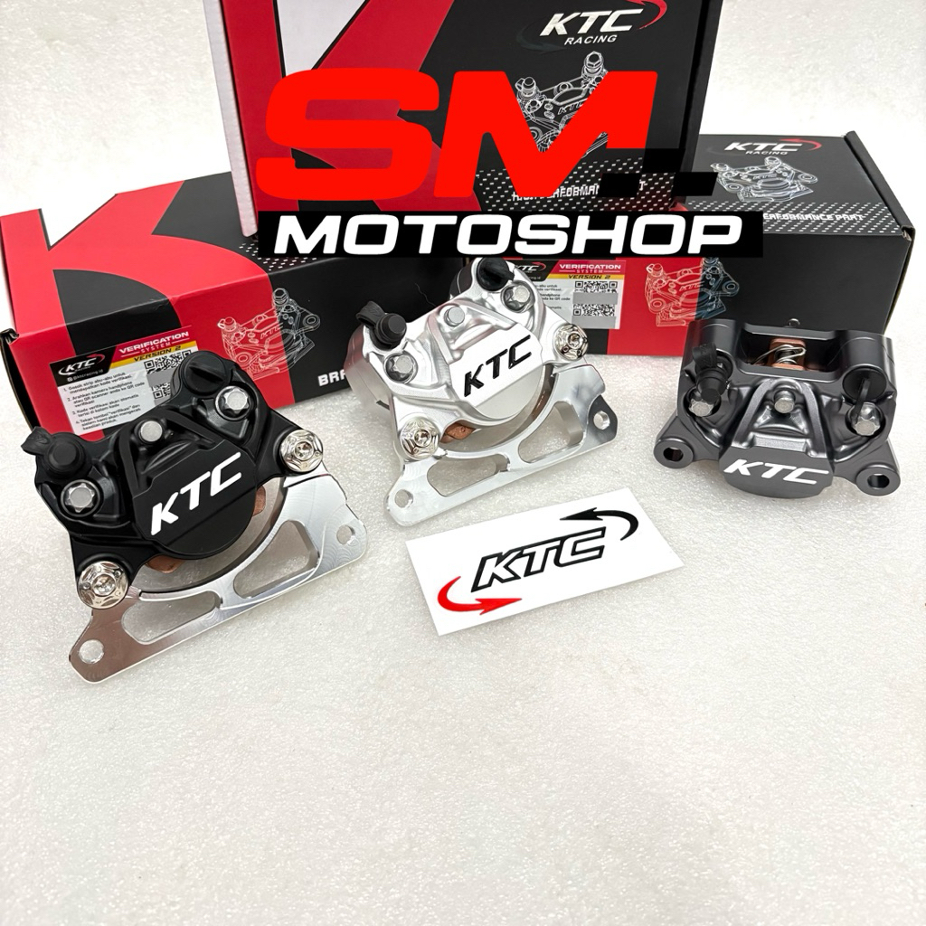 Kaliper 2 Piston KTC RACING Vario 110 125 150/ Beat Scoopy Genio 220mm Caliper KTC 2p Original