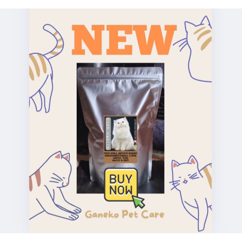 PAKAN MAKANAN KERING KUCING PENGGEMUK PERSIA ANGGORA MURAH LARIS REKOMENDASI RECOMENDED LONG HAIR SH