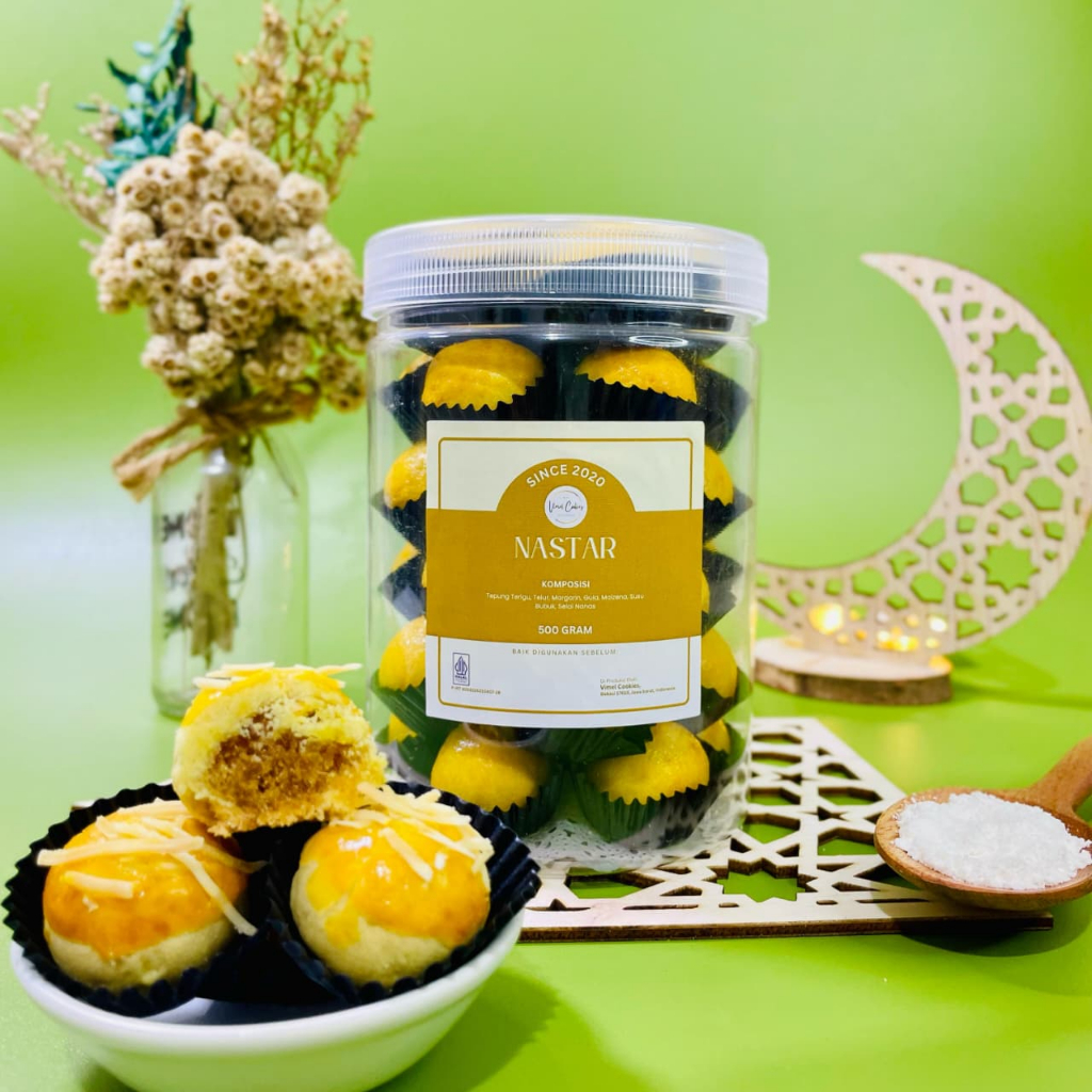 Kue Kering Lebaran Nastar Keju Vimel Cookies
