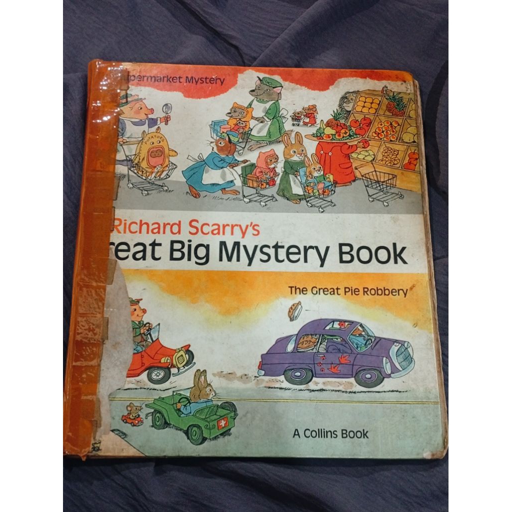 (PRELOVED BUKU ANAK) Great big mystery book - Richard Scarry's