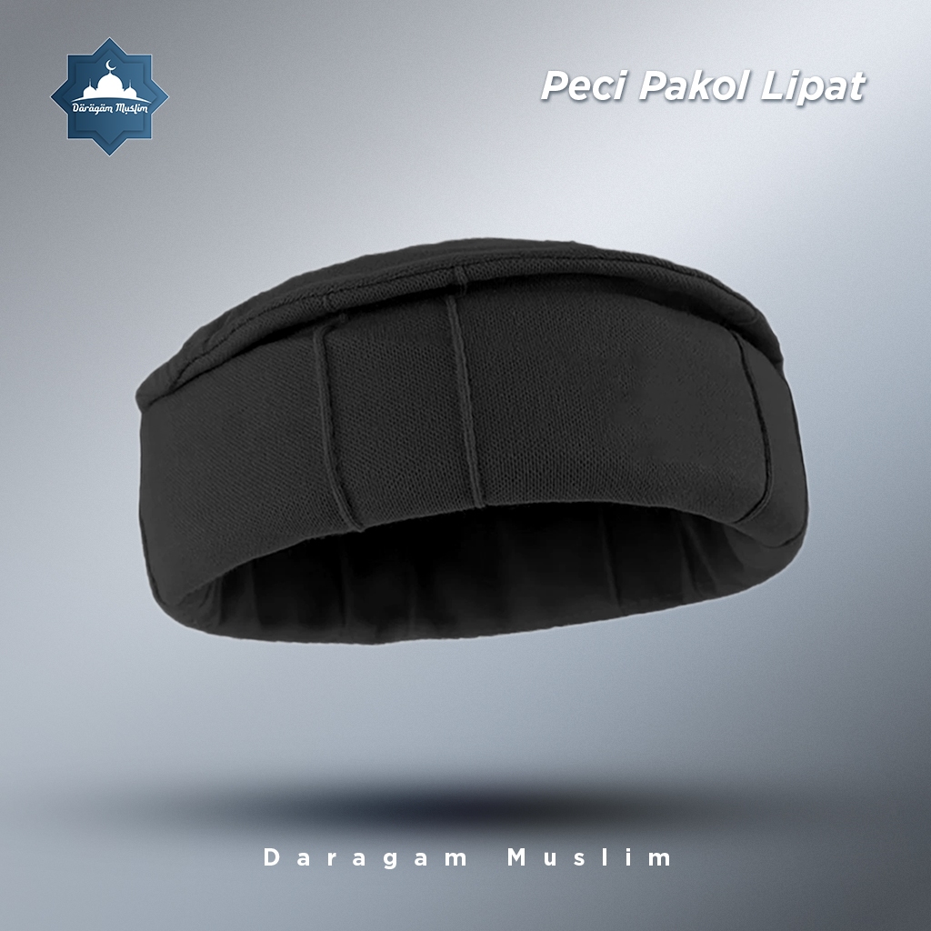 Kupluk Sholat Model Pakol Taliban Bahan Flexible Ukuran Dewasa