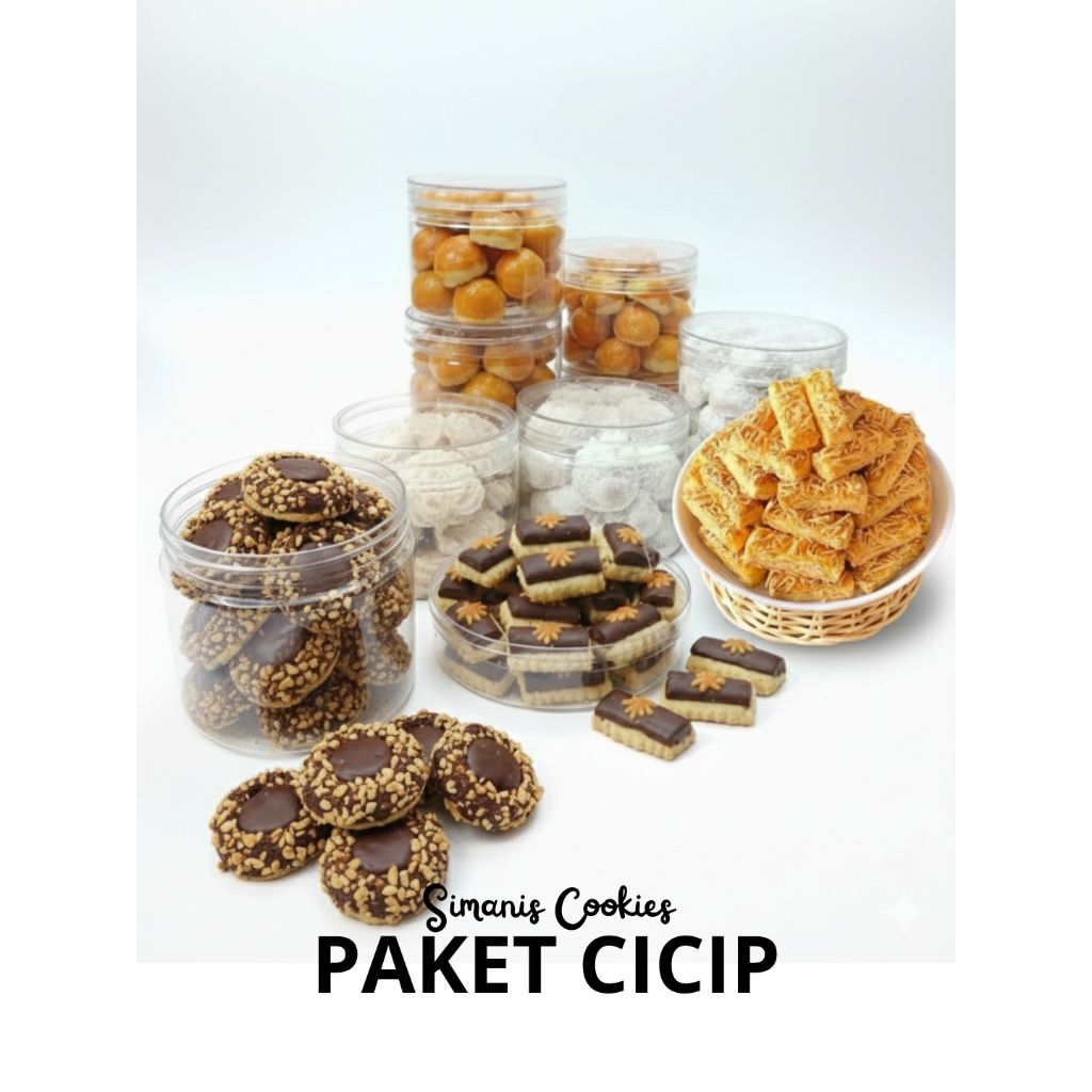 *PAKET CICIP* Kue lebaran [ 1 toples campur semua varian kue ]