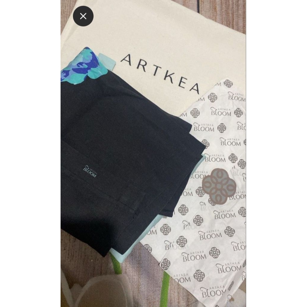 artkea bloom~tosca rose contras shirt dress