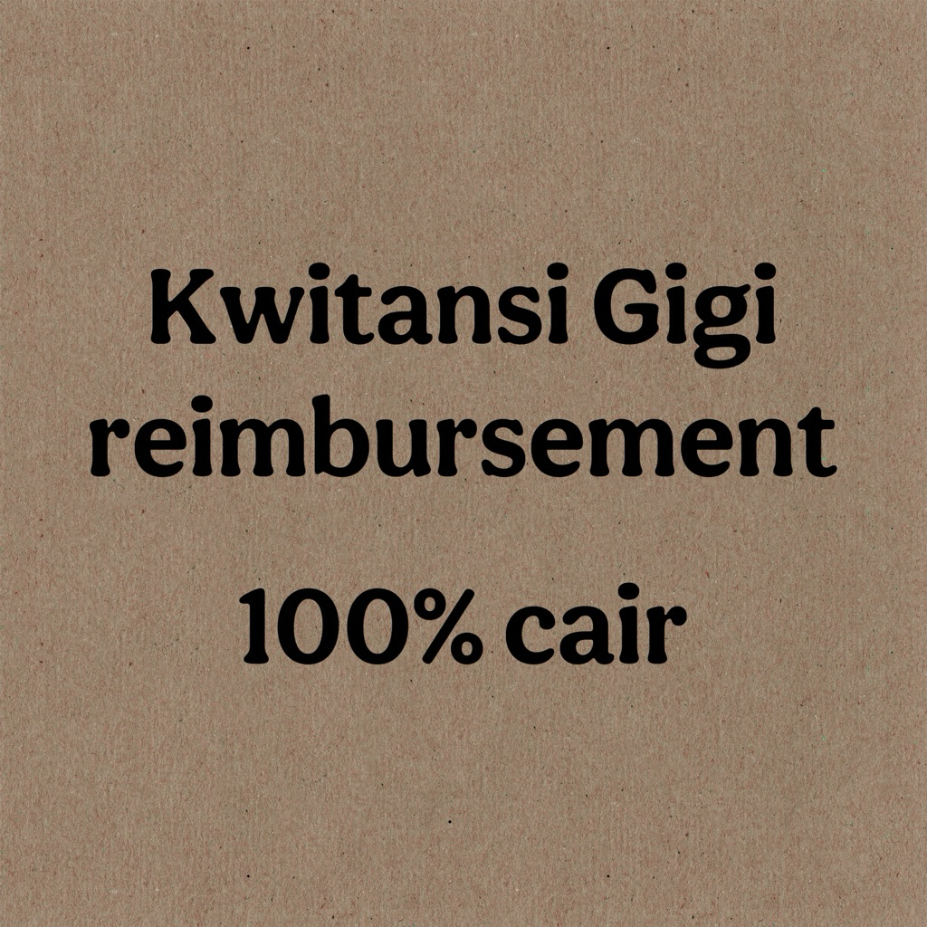 kwitansi gigi