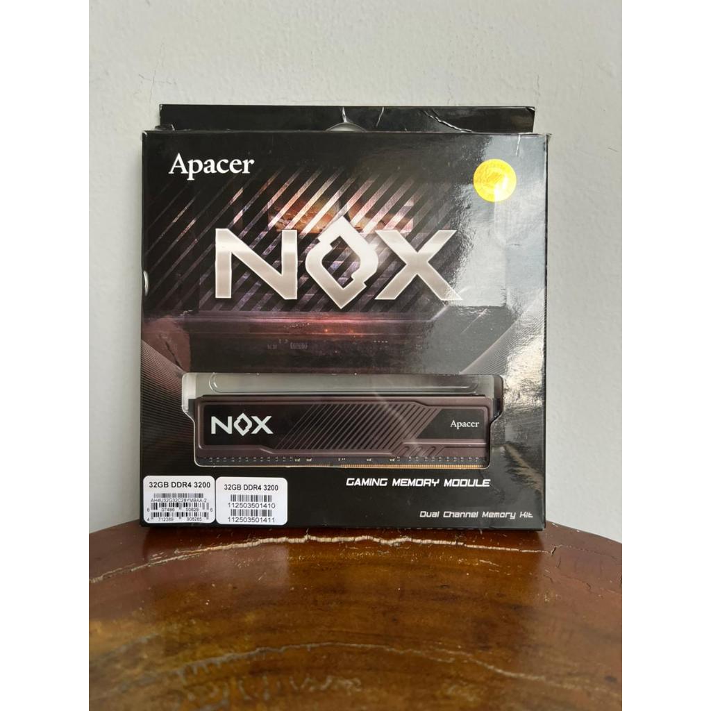 RAM 32GB Apacer NOX 2x16GB 3200Mhz